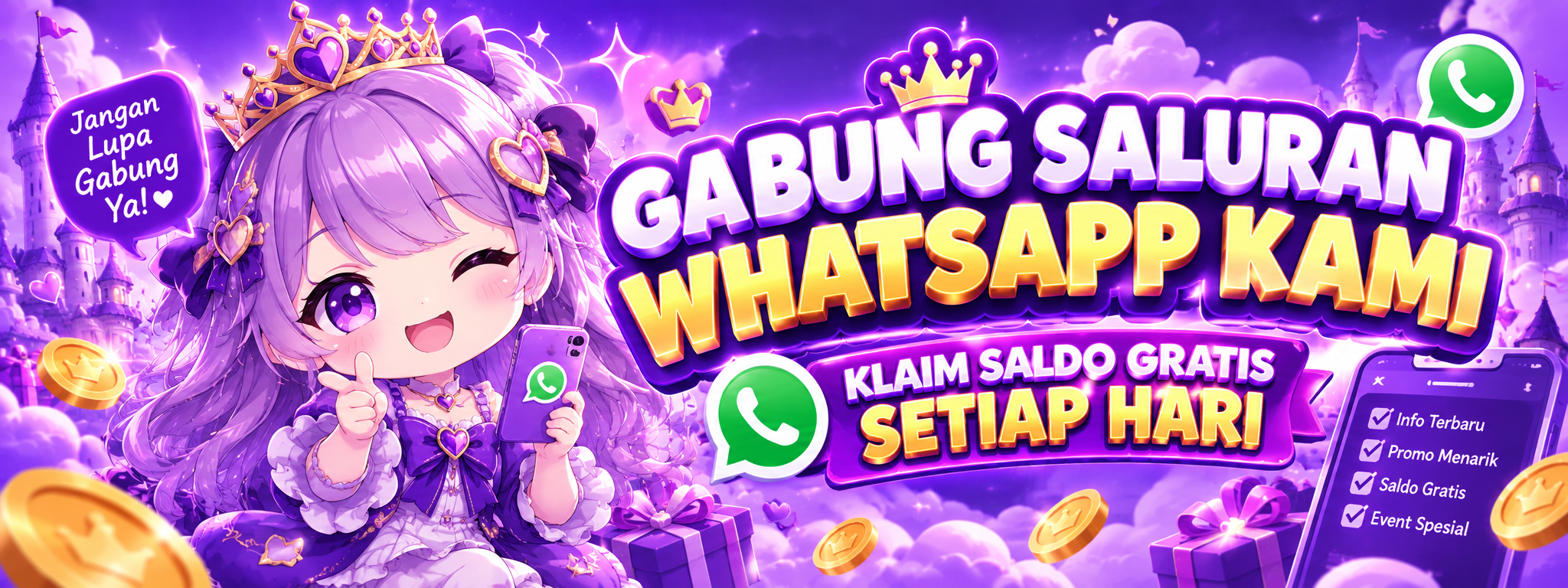 GABUNG SALURAN WHATSAPP KAMI
